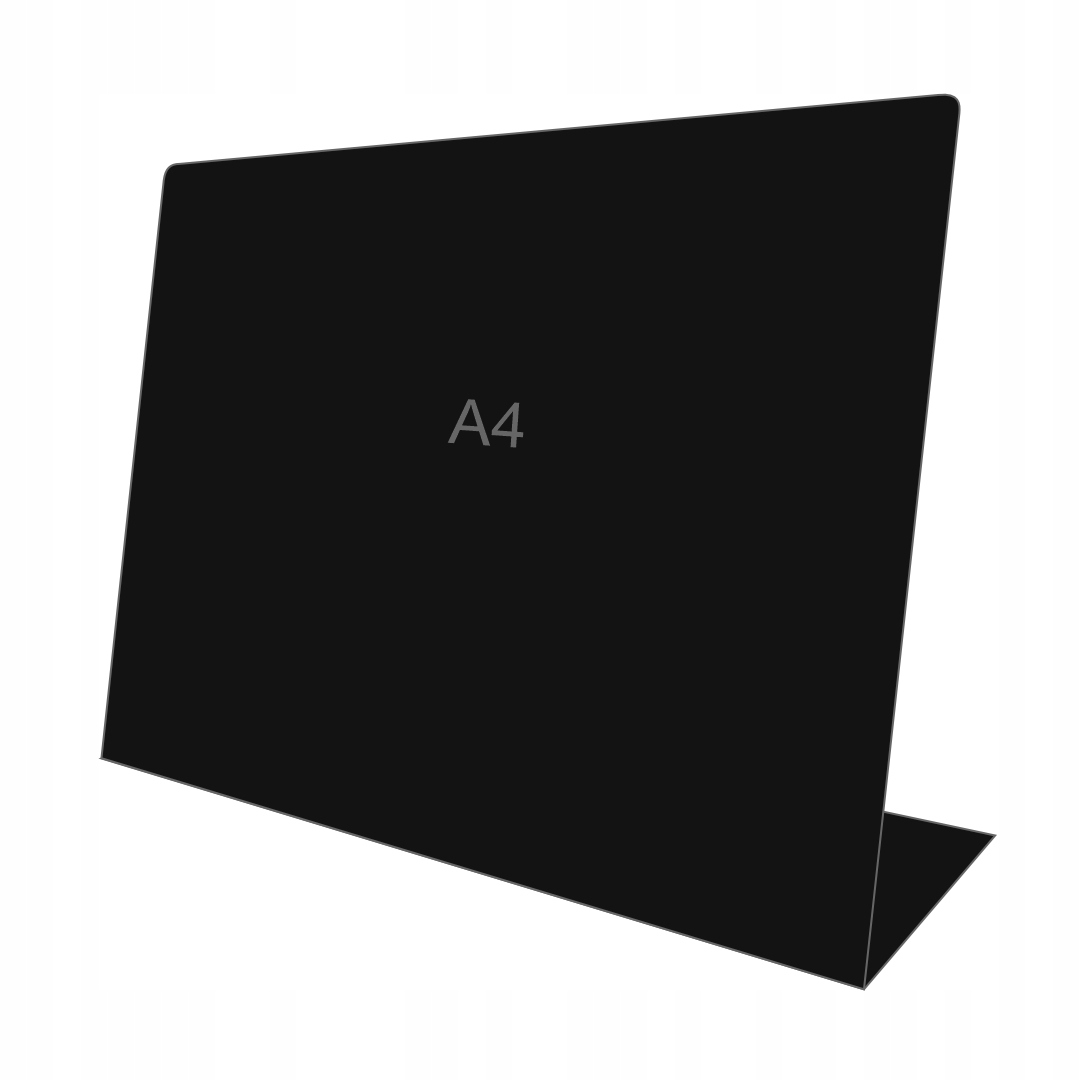 Cenówki kredowe / stojaczki cenowe A4