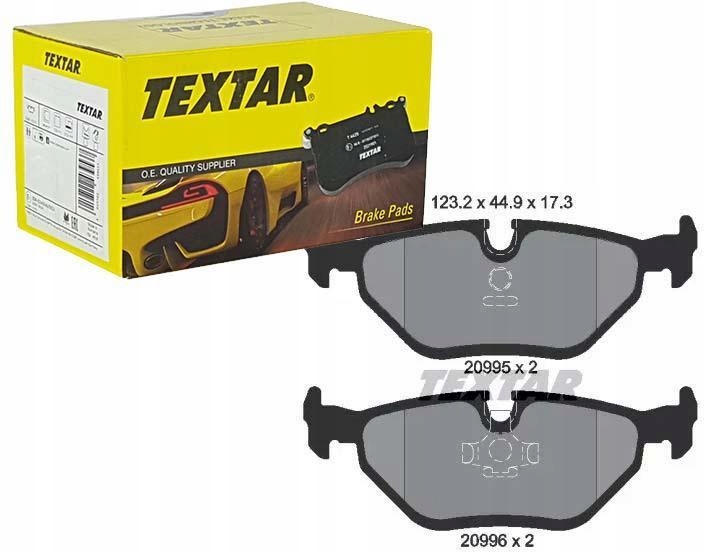 

Textar Klocki Hamulcowe Tył 2099501