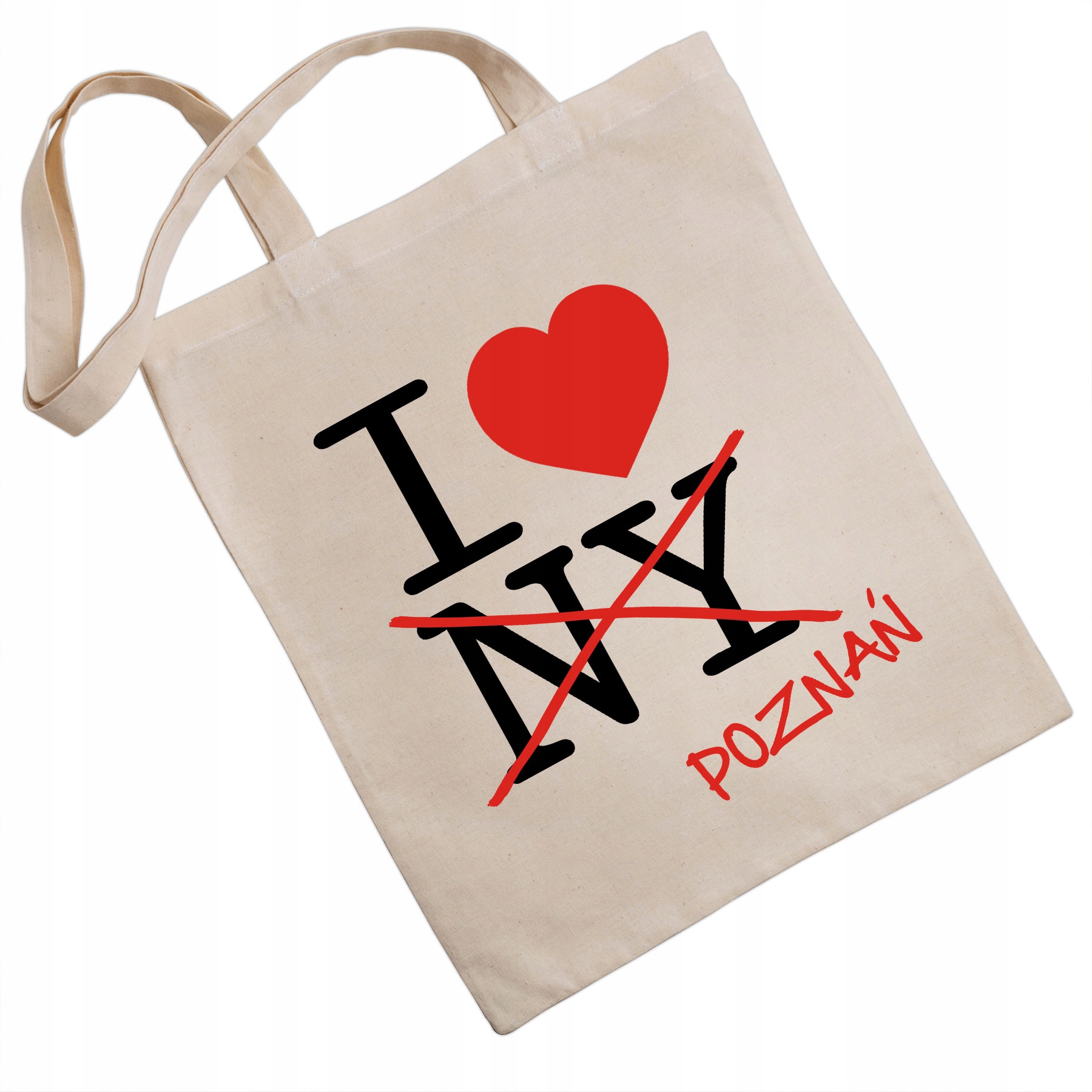 

Torba eko I Love Poznań, natural
