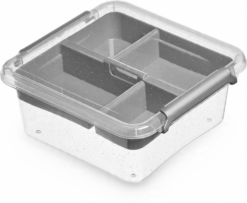 

Organizer pudło pojemnik plastikowy żywność 0,85l