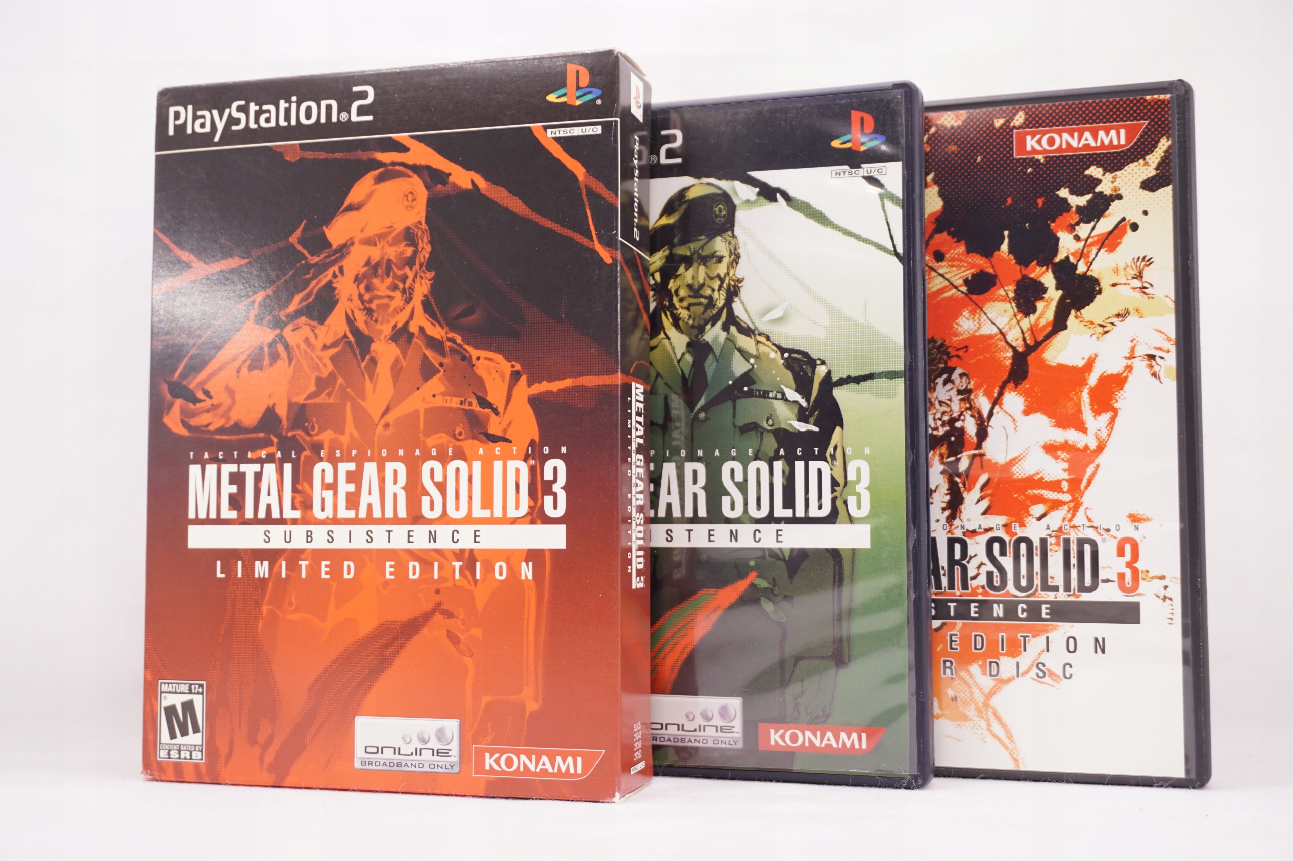 Metal Gear Solid 3 Subsistence Limited Edition PS2 Wydawca Sony Interactive Entertainment