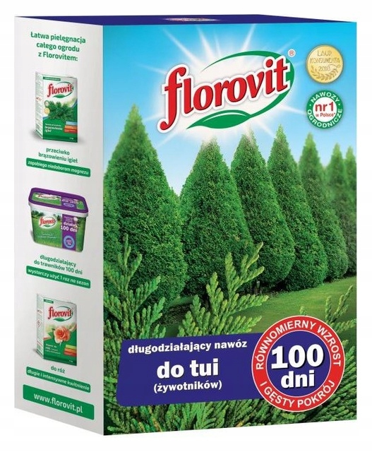 

Florovit do Tui (żywotników) 100 dni 1kg Inco