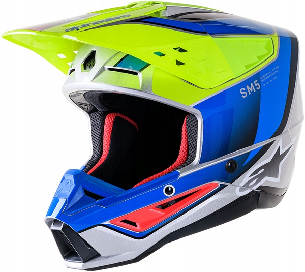 Helma Alpinestars SM5 Supertech M5 Sail yellow/blue M