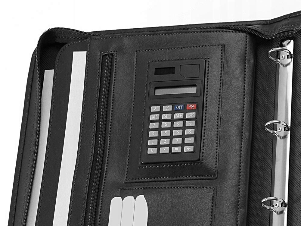 AKTÓWKA TECZKA KONFERENCYJNA BIWUAR A4 KALKULATOR EAN (GTIN) 5907582615736