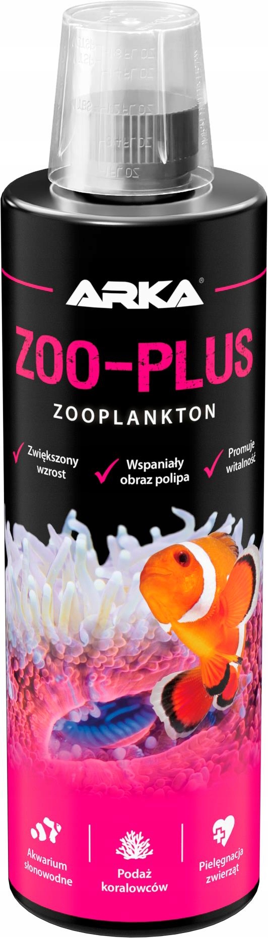 Levně Krmivo Pro Korály Zooplankton Krmivo Mořských Korálů 473 ML