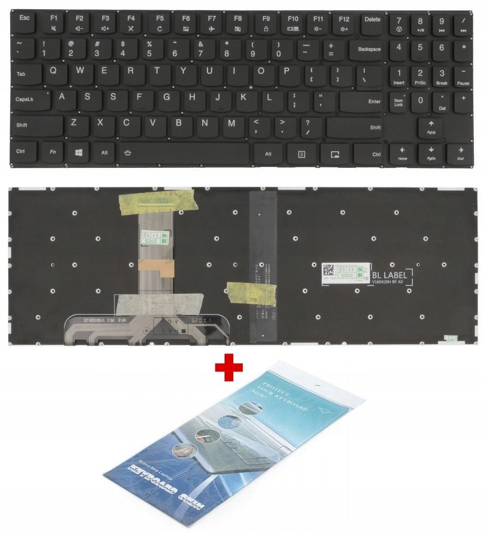 Nová Podsvícená Klávesnice Pro Lenovo Legion Y520 Y530-15ICH Y540-17IRH