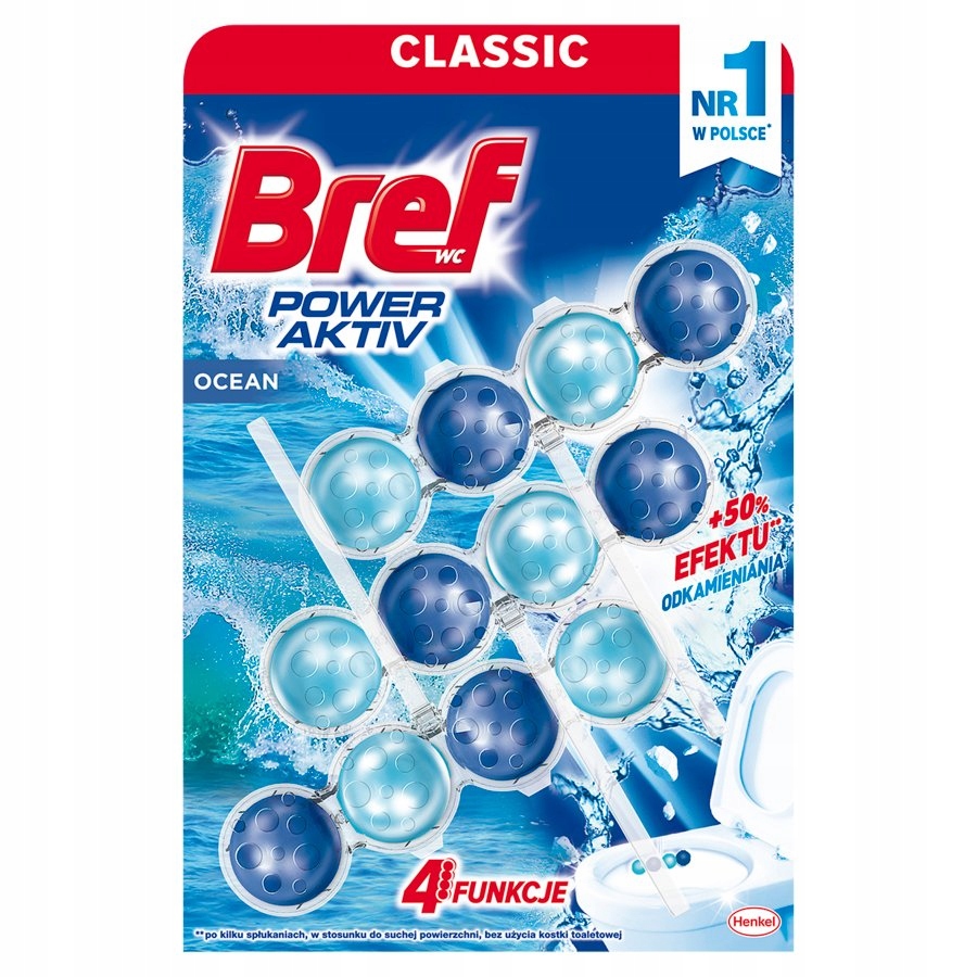 

Bref Power Aktiv Zawieszka Do Wc Ocean 3X50G