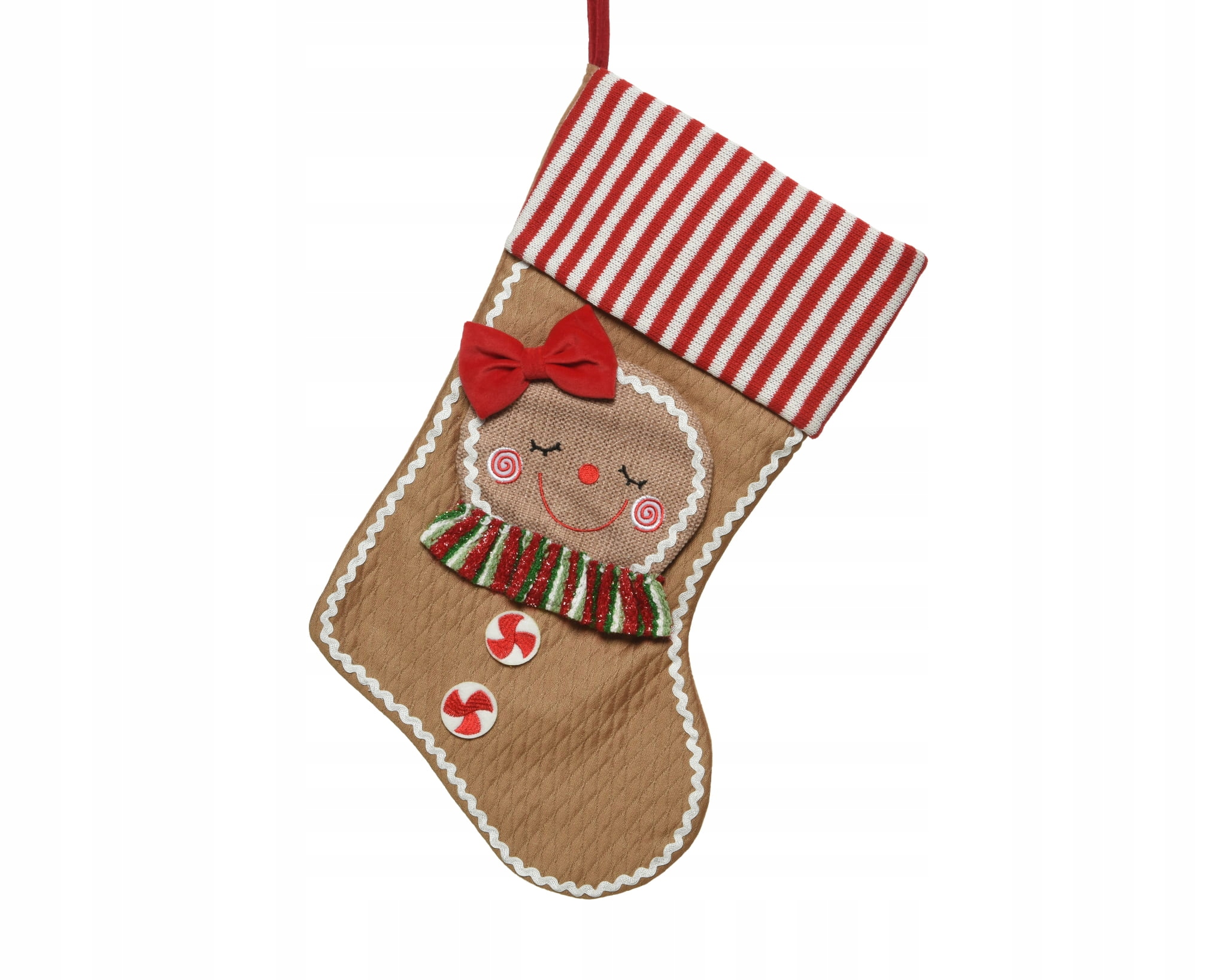 

Skarpeta świąteczna piernik dekoracja domowa 52cm