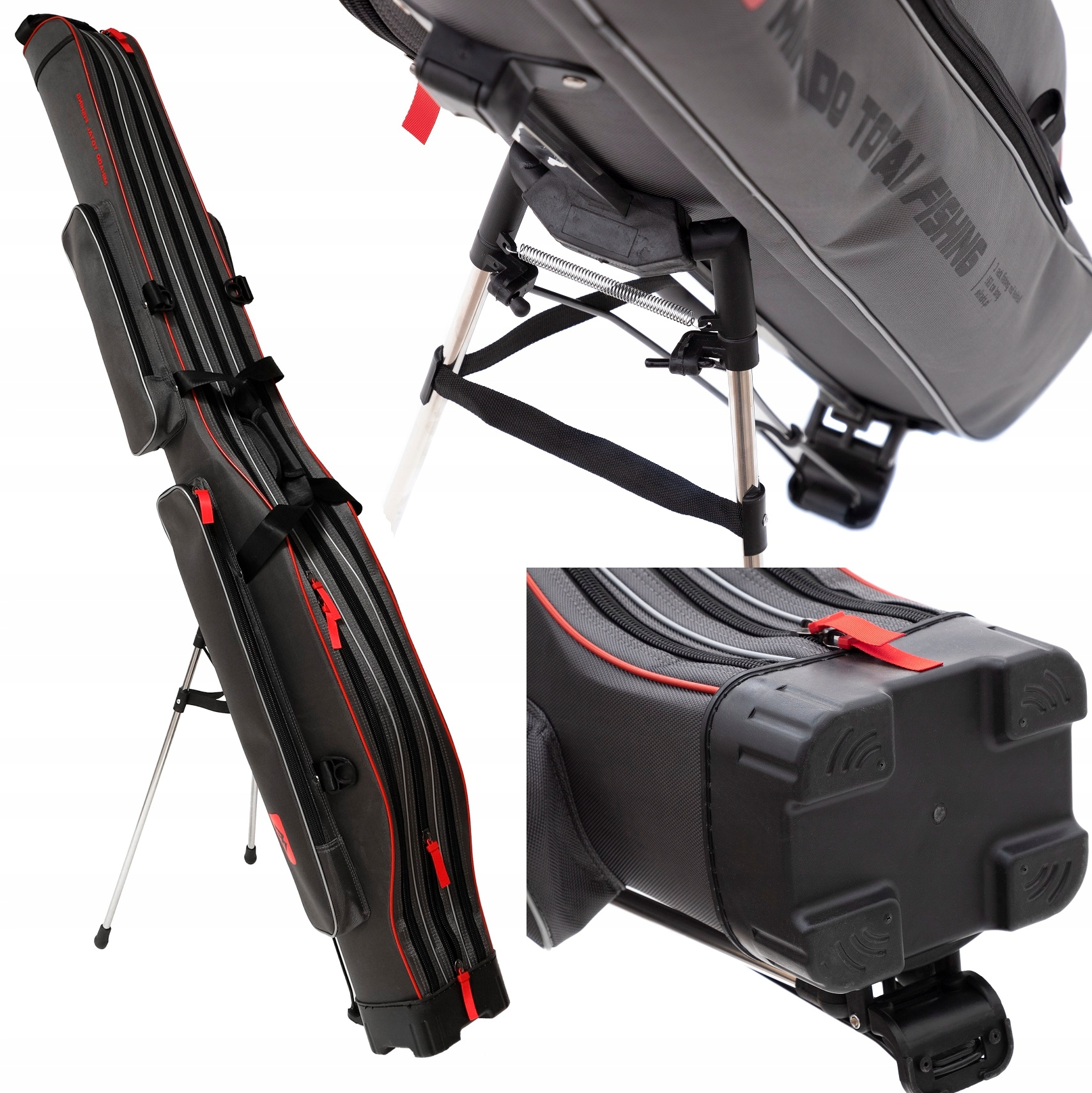 MIKADO MOCNY POKROWIEC USZTYWNIANY 160 CM 3 KOMOROWY