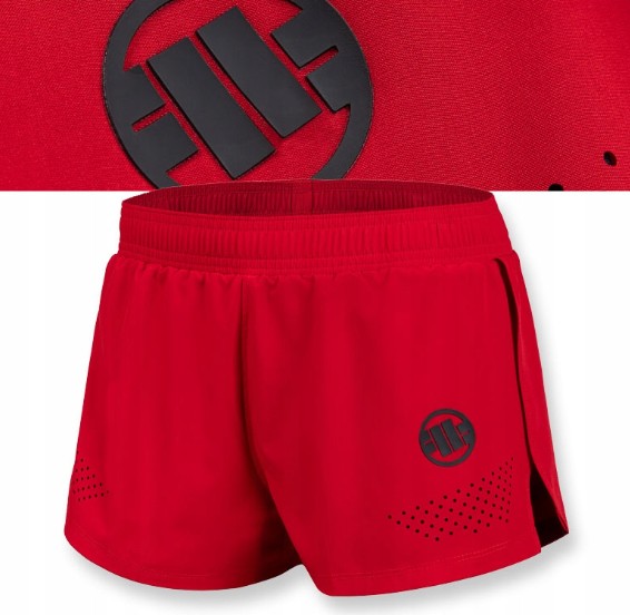 Damskie Spodenki Sportowe Pitbull Szorty Performance Pro plus Small Logo