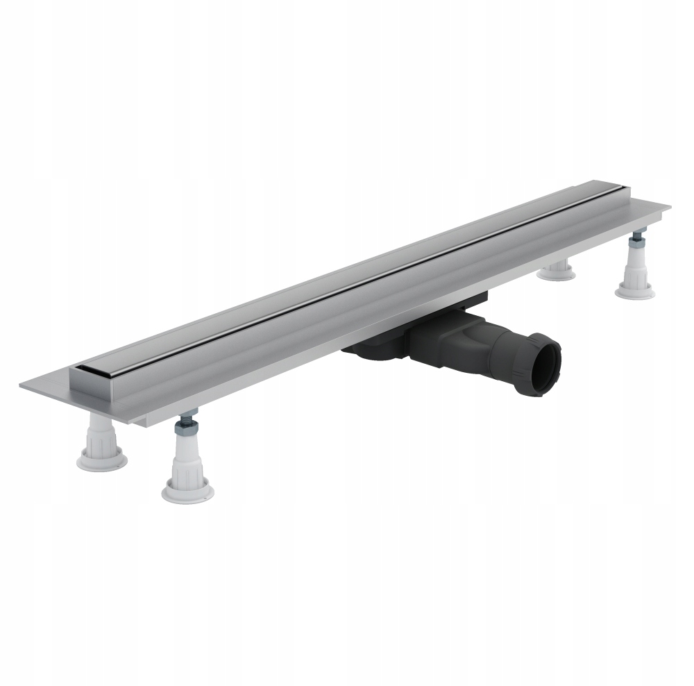 Lineární odtok Slight Line 100 cm, kryt Slight-Steel, stříbrný