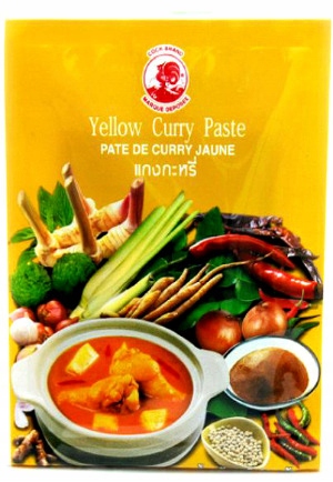 

Pasta curry żółta 50g Tajska