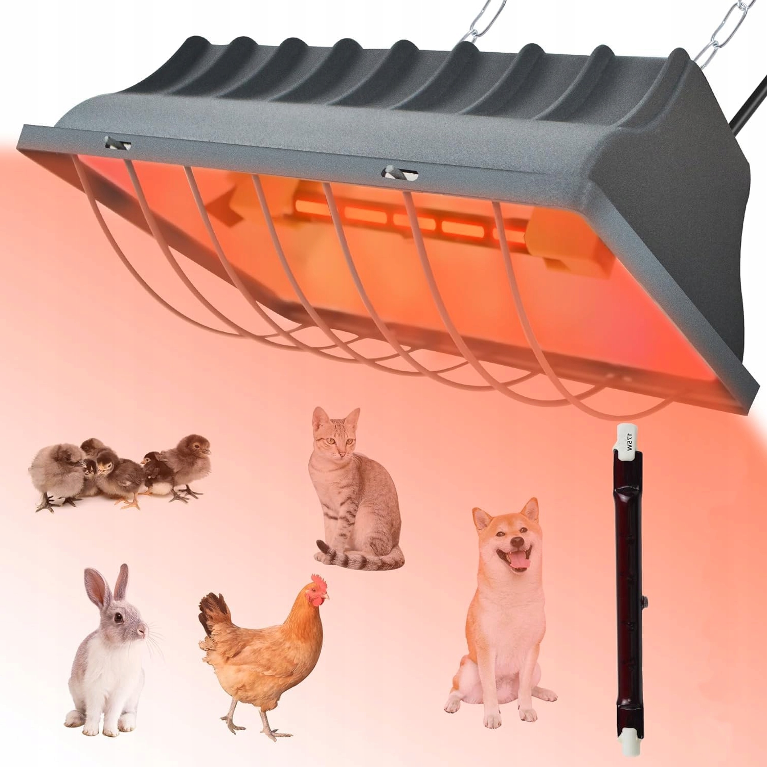 Levně Lampa Pro Drůbež Udržuje Stálou Teplotu Pro Kuřata