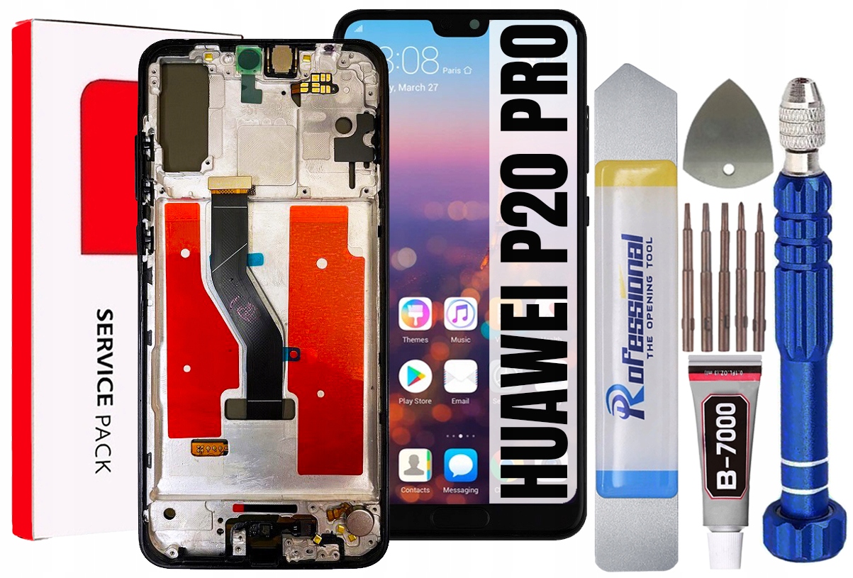 Displej Pro Huawei P20 Pro Originál Oem Obrazovka Rámeček
