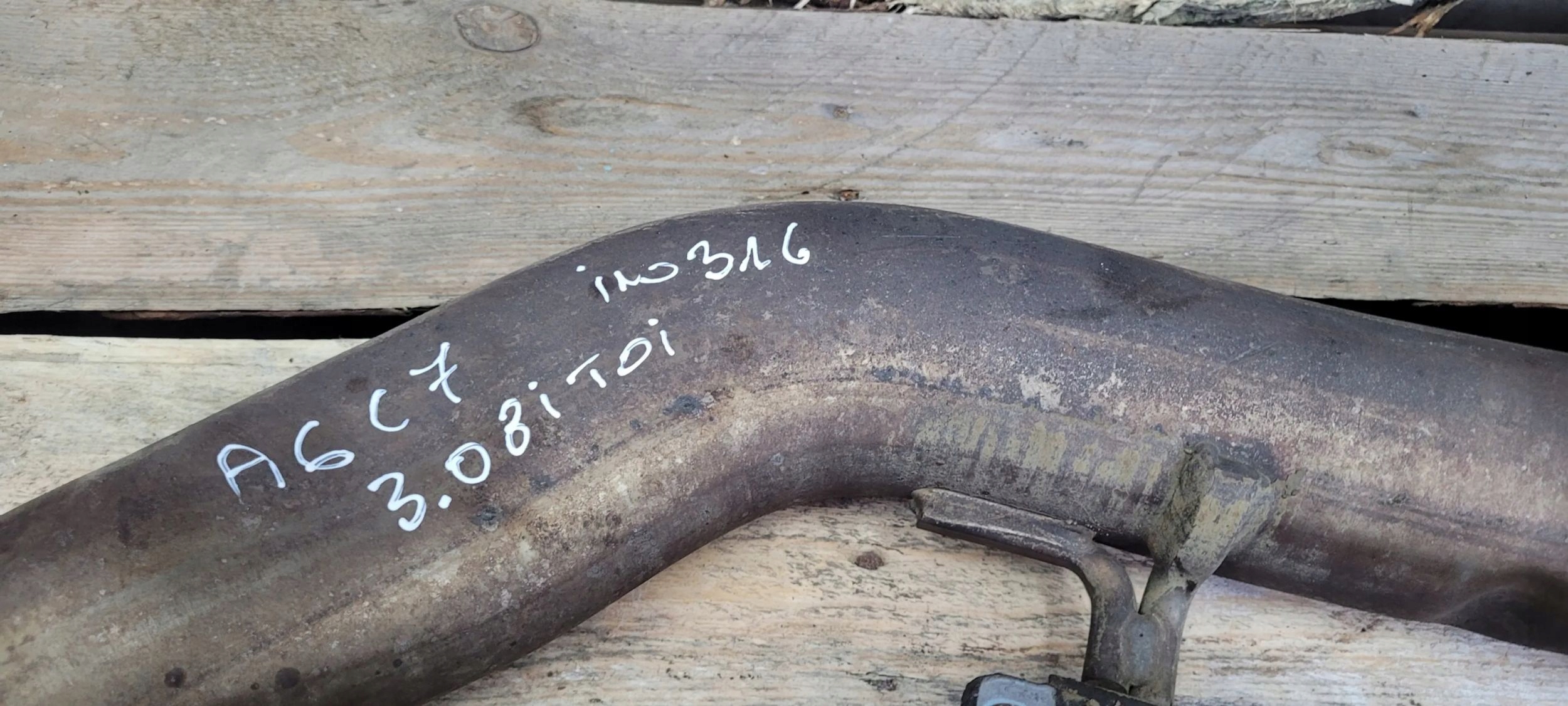 A6 C7 4G pipe ELESTYCZNA exhaust net 3.0 BITURBO A7 4G