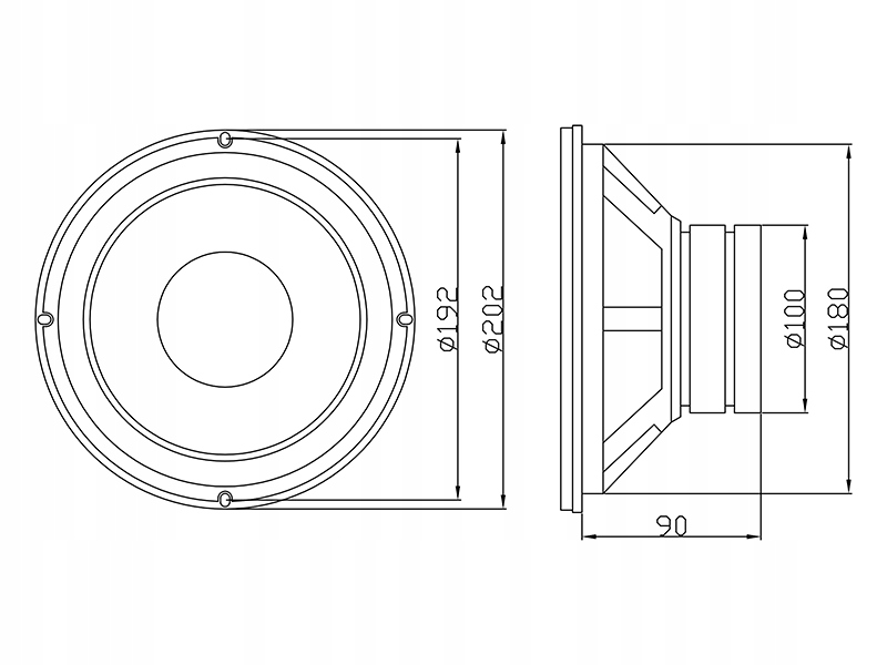 Głośnik BLOW GDN20 8Ohm Marka Blow