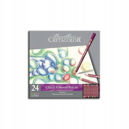Pastelky Karmín 24ks Cretacolor