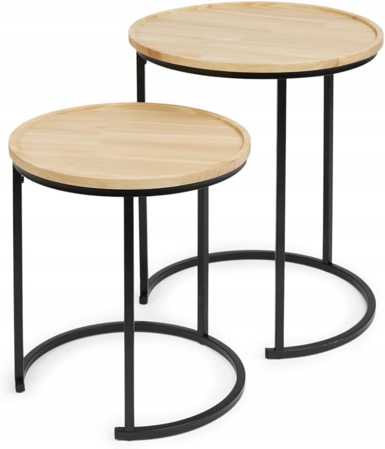 Sada Konferenčních Stolků 2v1 Konferenční Stolky Kulaté Rozkládací Stůl Lavička