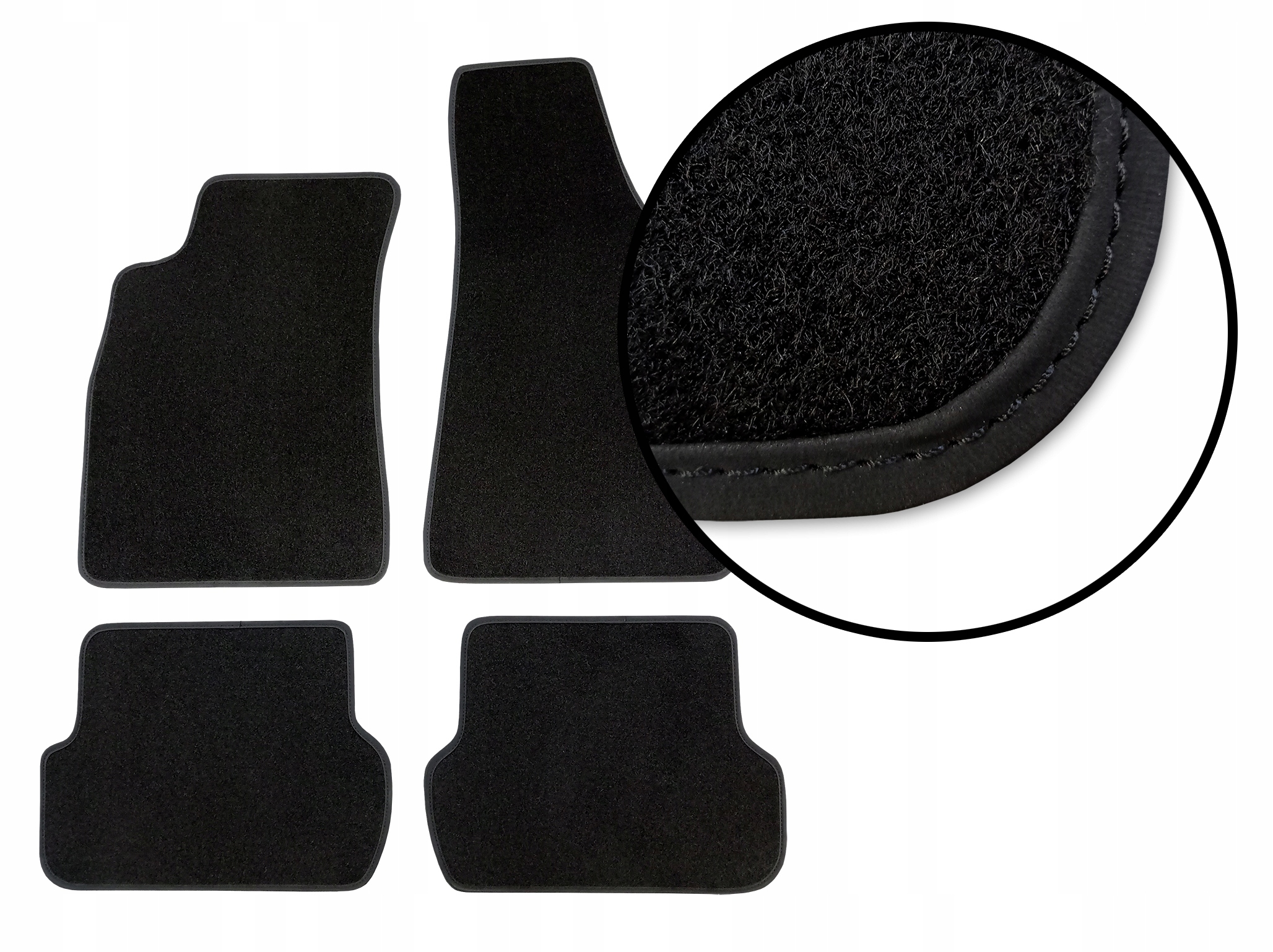 КИЛИМКИ ВЕЛЮРОВІ СКЛООЧИСНИКИ ЧОРНІ 8 mm FORD GALAXY Mk3 7m. (2015-...)