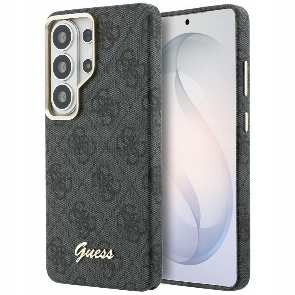 Pouzdro Guess pro Galaxy S26 Ultra, 4G Script, MagSafe, kryt, zadní kryt