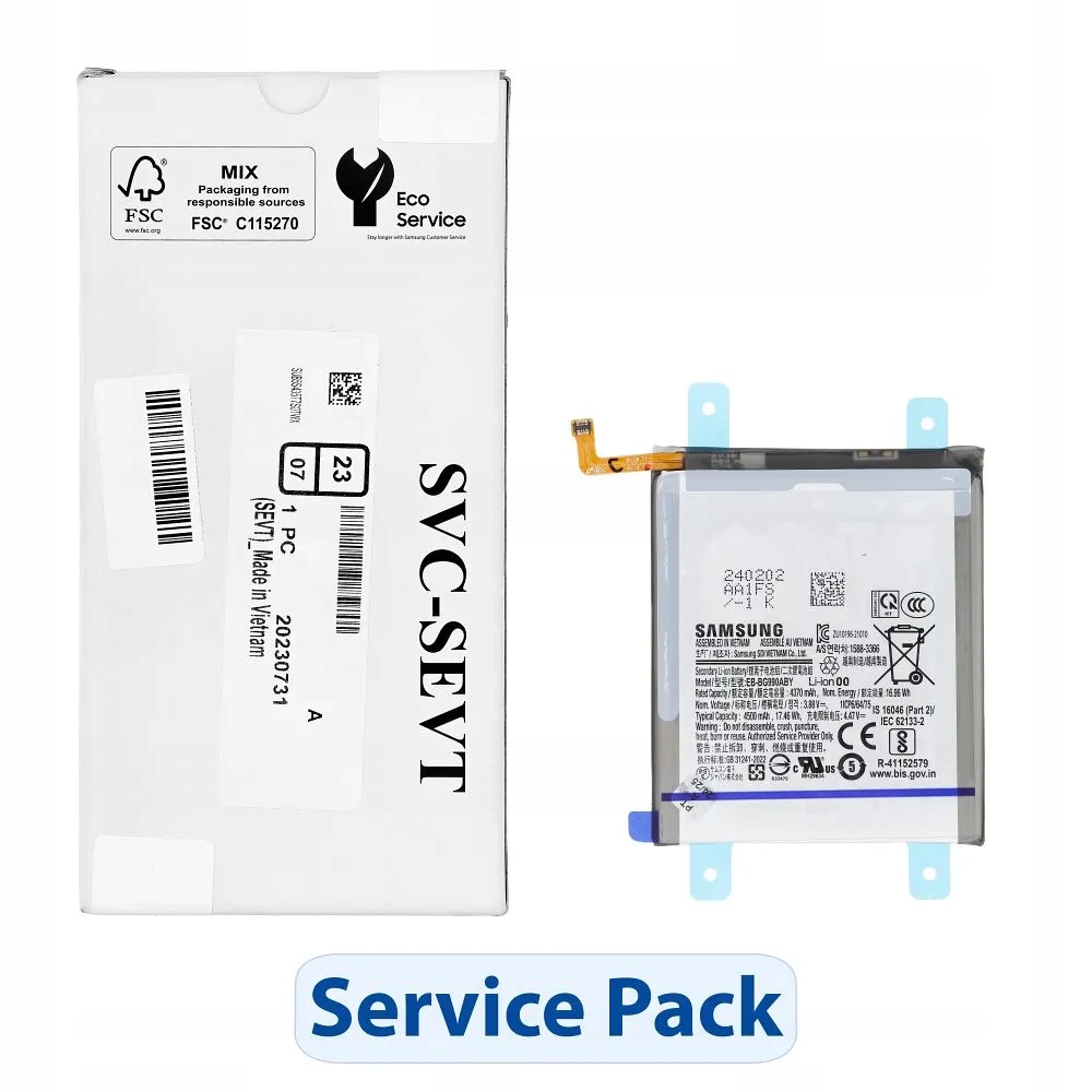 ServicePack Baterie EB-BG990ABY pro Samsung S21 Fe G990 GH82-26409A