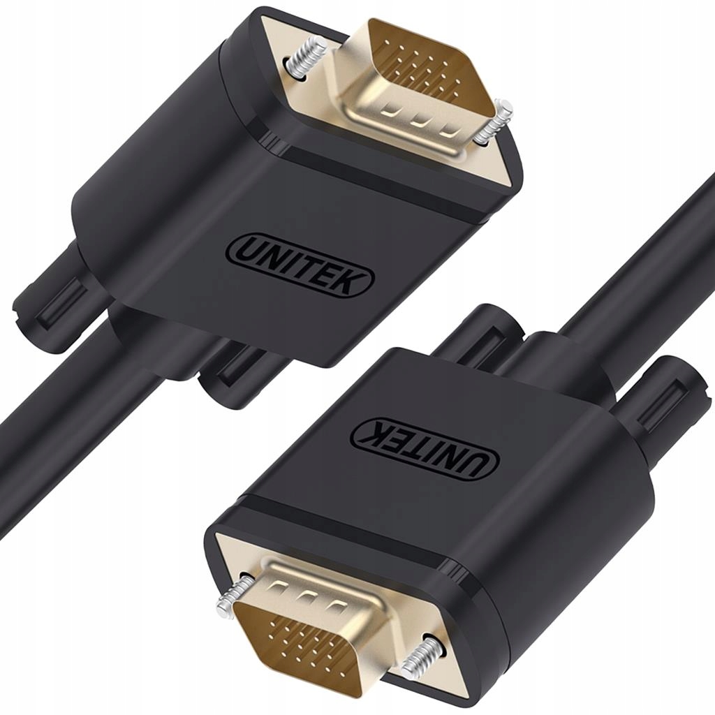 Kabel przewód PREMIUM VGA HD15 M/M 1m UNITEK Marka Unitek