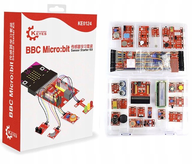 Zestaw startowy z czujnikami dla Bbc micro:bit Sensor Starter Kit Keyes
