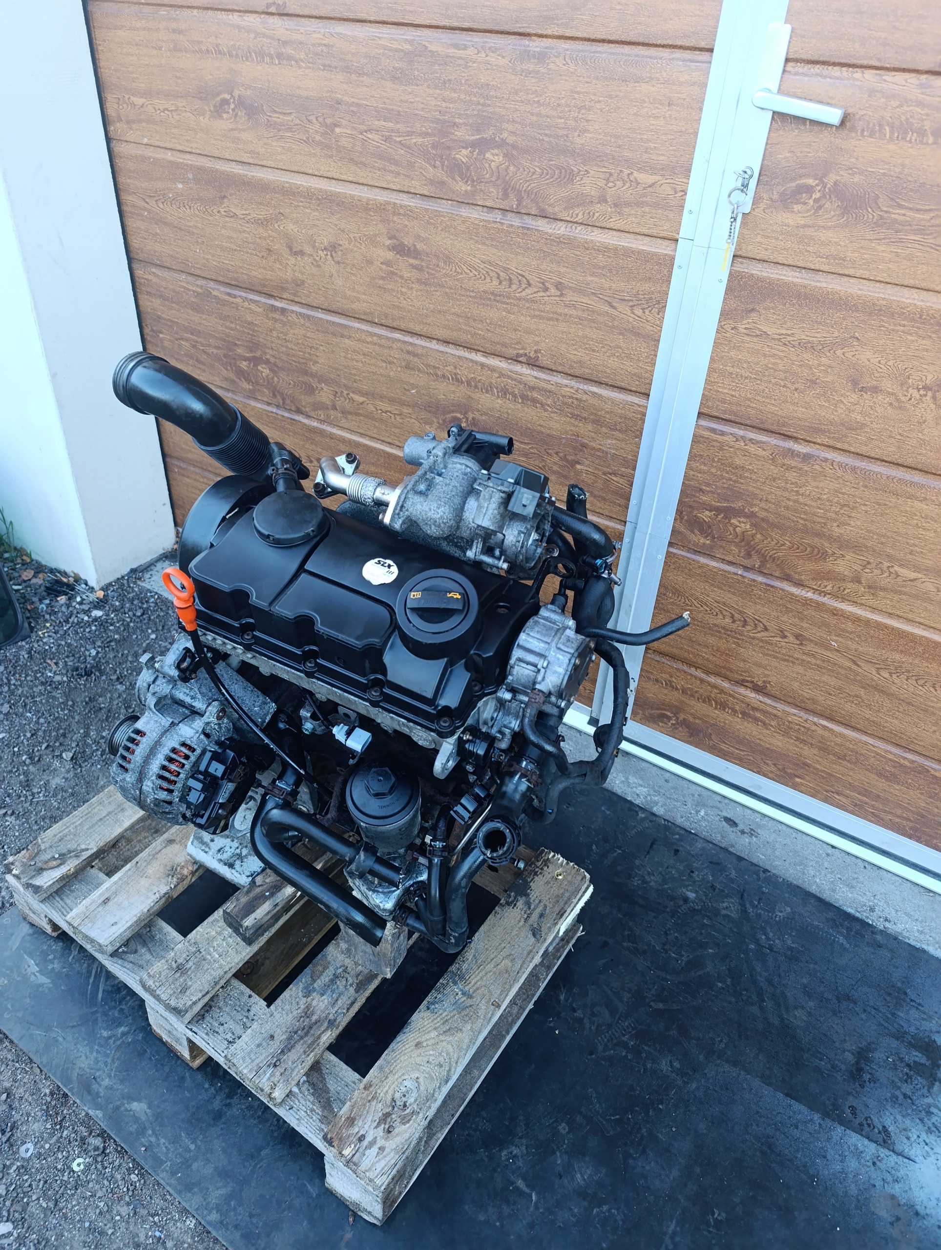 VW T5 engine complete 1.9 TDI BRS BRR przebieg 170 tys.