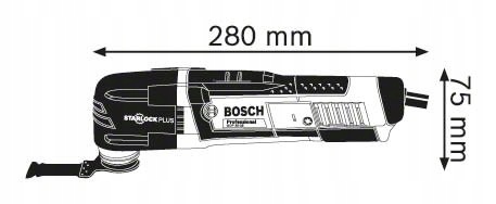 Narzędzie wielofunkc Gop 30-28 Bosch 0 601 237 001
