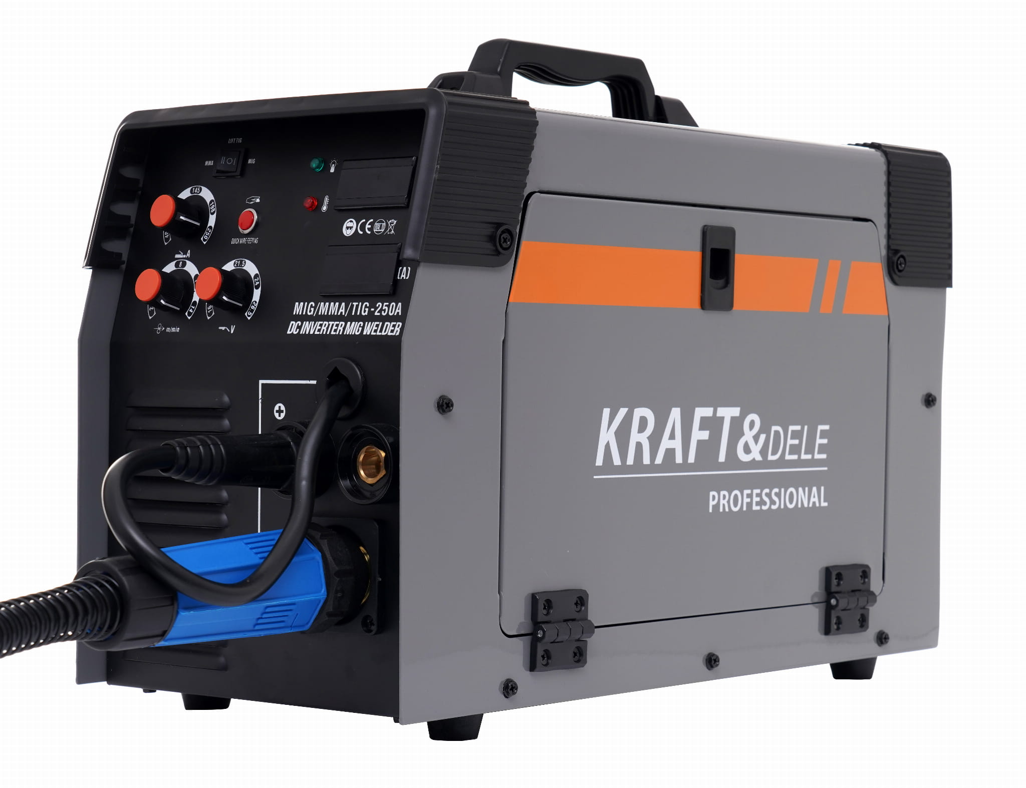 Svářečka MIG/MMA/TIG-250A Kraft&dele KD1884