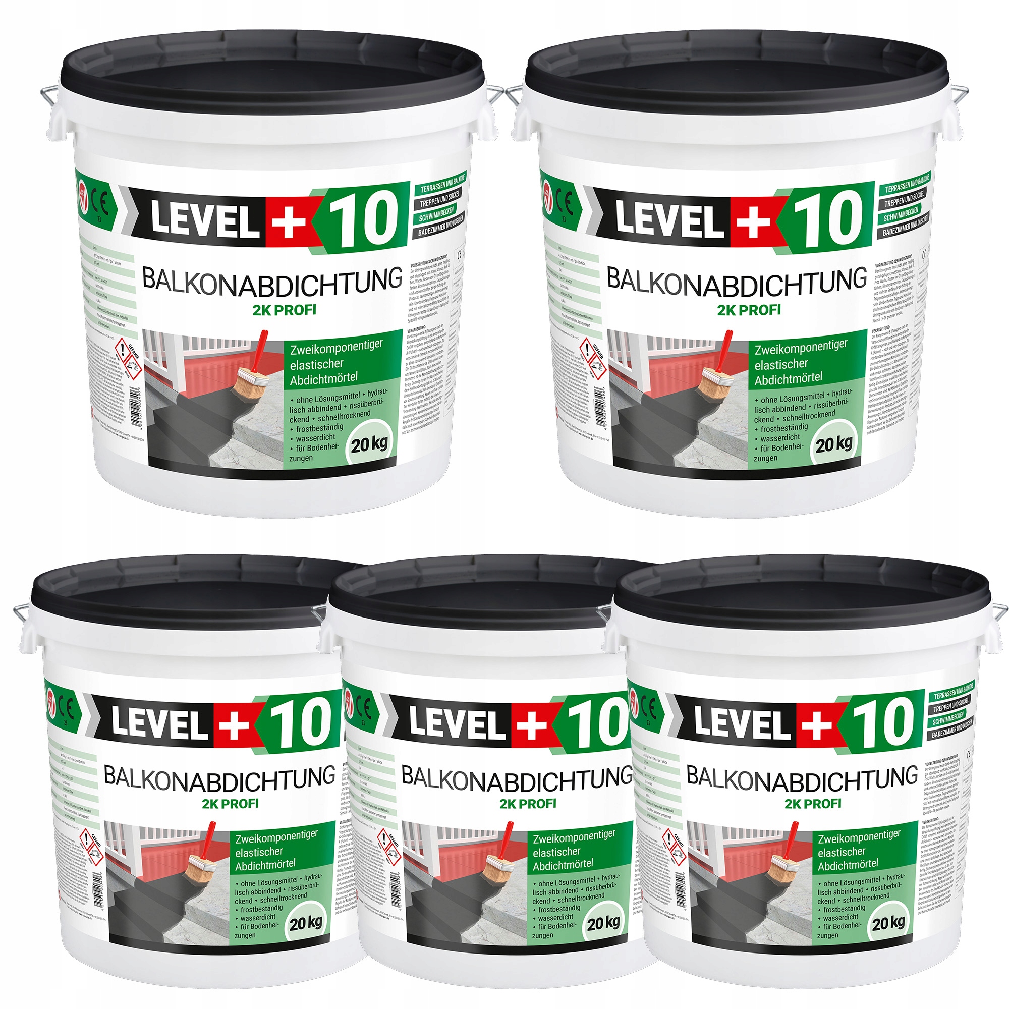 Kal 2K Fólie 100 kg Hydroizolace na terasu L+10