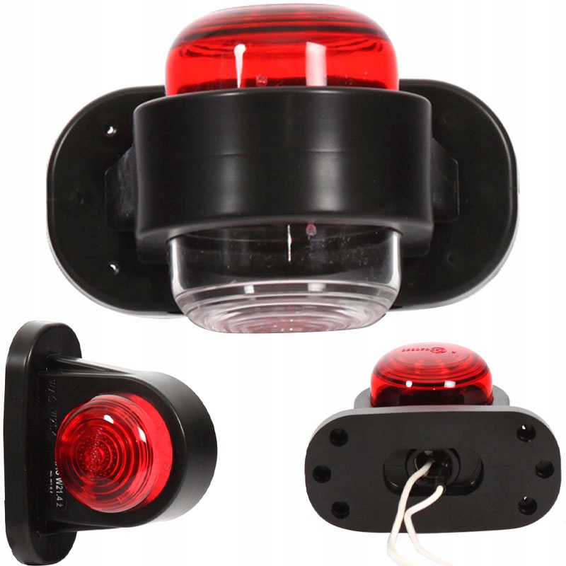 

Lampa Obrysowa Tir Obrysówka Żarówka Naczepa Waś