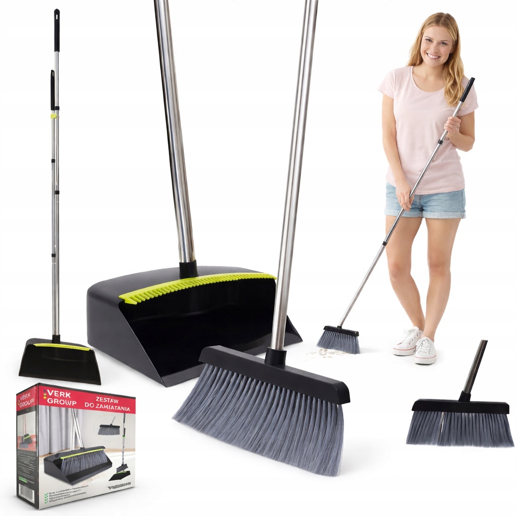 Kartáč S Lopatkou, Smetáček Na Dlouhé Tyči, Sada Lenochů Na Zametání
