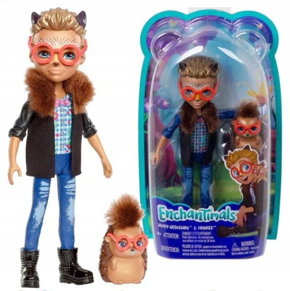 

Enchantimals Lalka Hixby Figurka Jeżyk Pointer