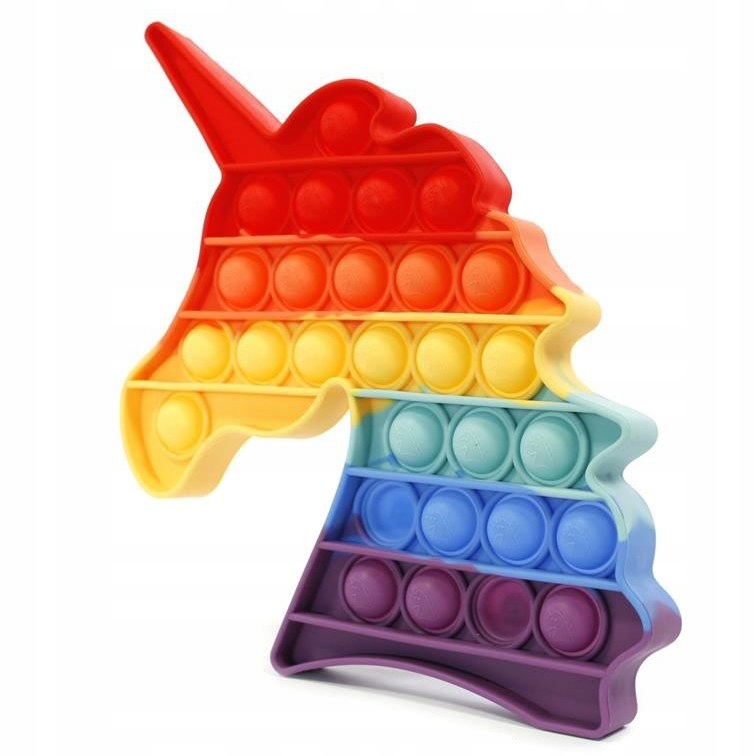 

Zabawka Sensoryczna Push Bubble Pop It Jednorożec