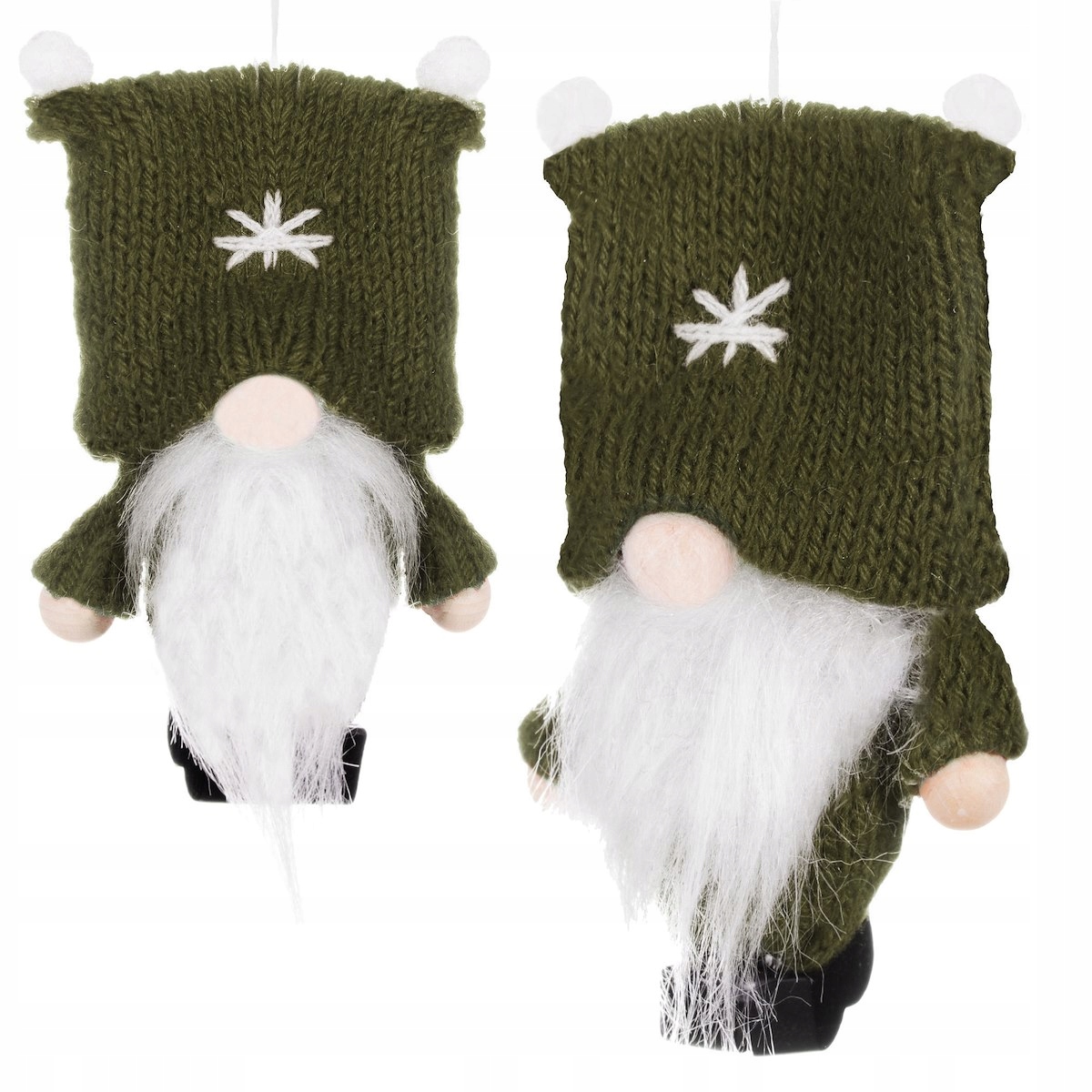 

Zawieszka Choinkowa Skrzat Bombka Na Choinkę 8cm