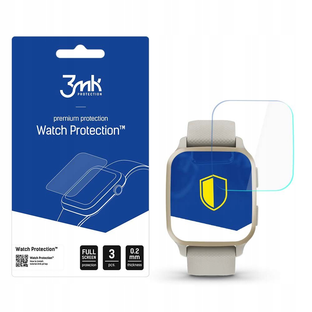 Folia Garmin Venu Sq 2 3MK Watch Protection V. Arc+ Folia Szkło Ochronn