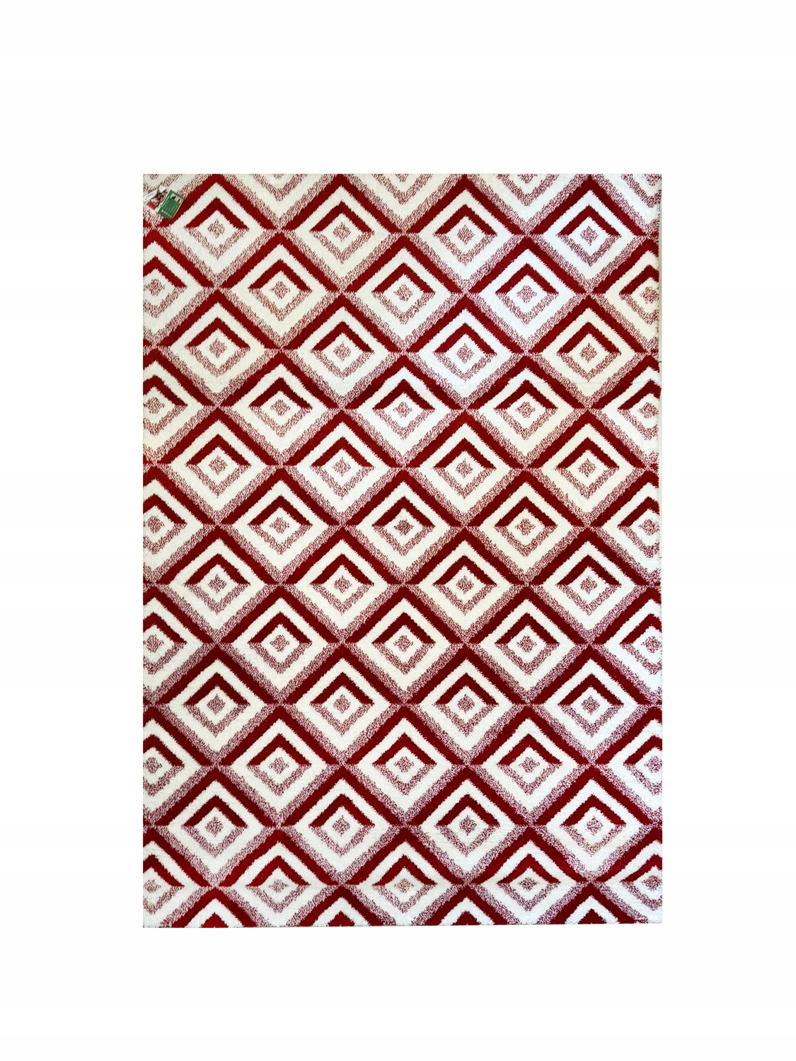 Koberec Osta Carpets Bv červený s veľkým vzorom do obývačky 230 x 160 cm