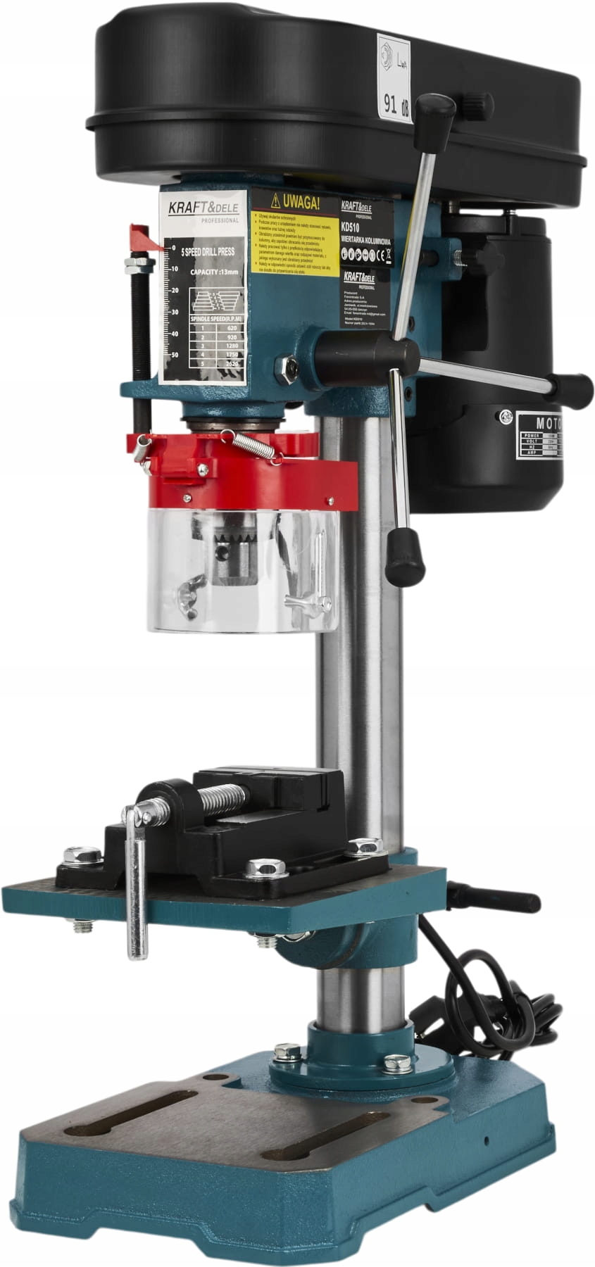 Wiertarka kolumnowa 1550W KD510