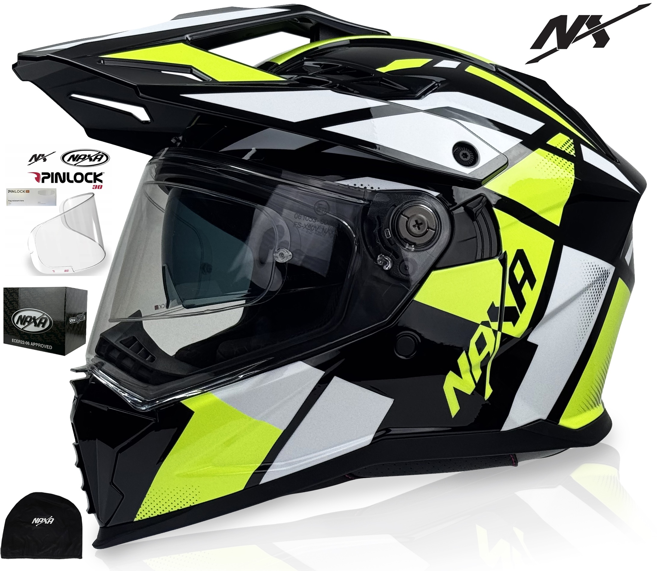 Motocyklová Přilba CO4vel. L|interkom Ready|blenda Pinlock Anti Pára Součástí Balení