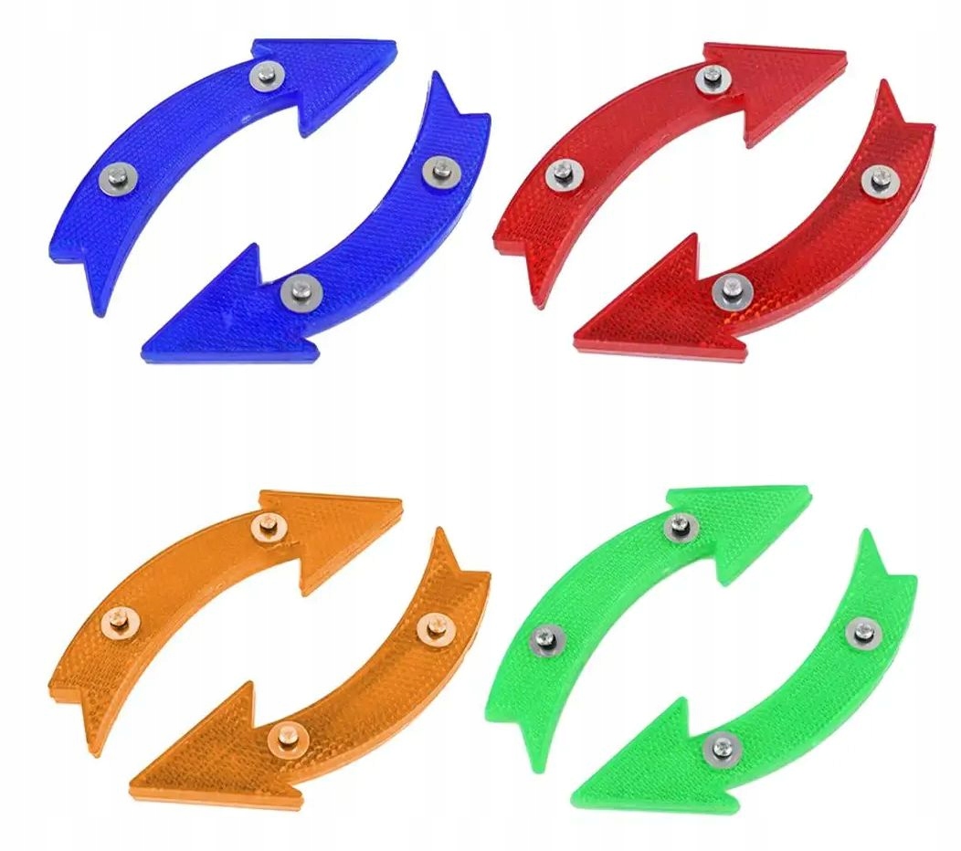 STRZAŁKI ODBLASKOWE ODBLASKI NA SZPRYCHY ROWEROWE ODBLASK ROWER 2 szt KOL Kod producenta M231028018