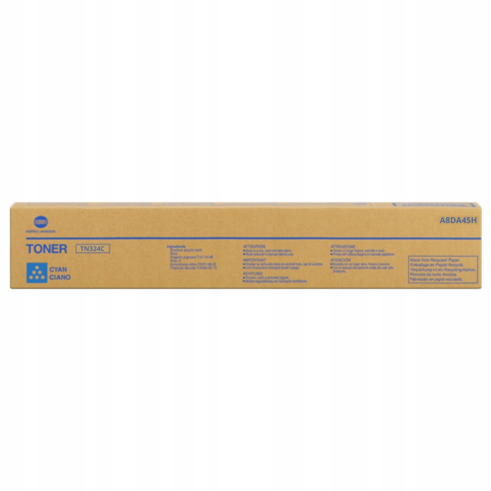 Oryginalny toner Konica Minolta TN324C A8DA45H