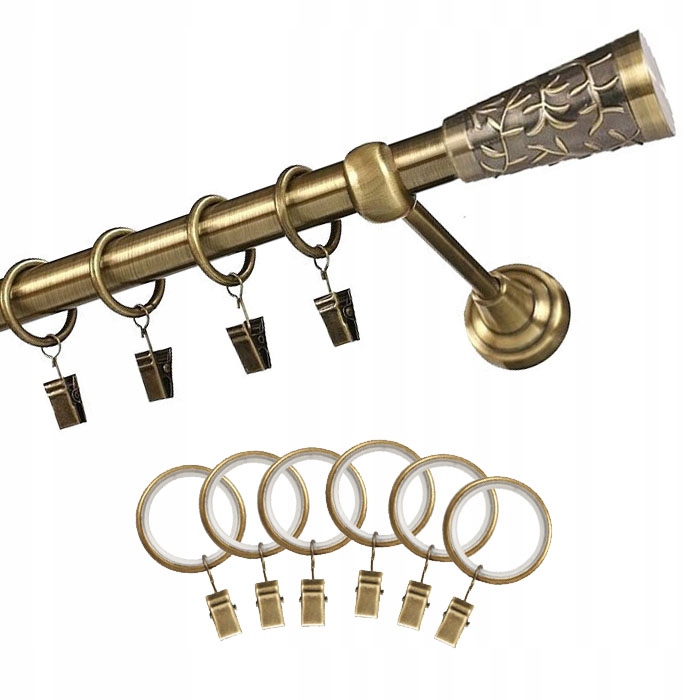 

Karnisz metalowy 140 cm średnica 19 mm modne