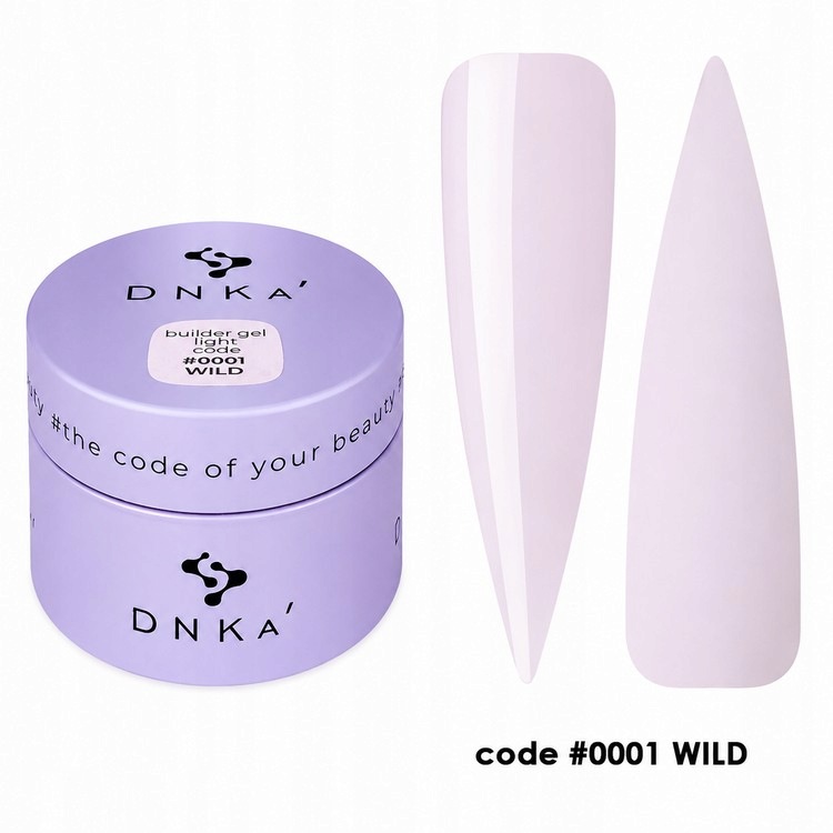 Dnka Builder Gel Stavební Gel Gel Na Nehty #0001 Wild 30 ML