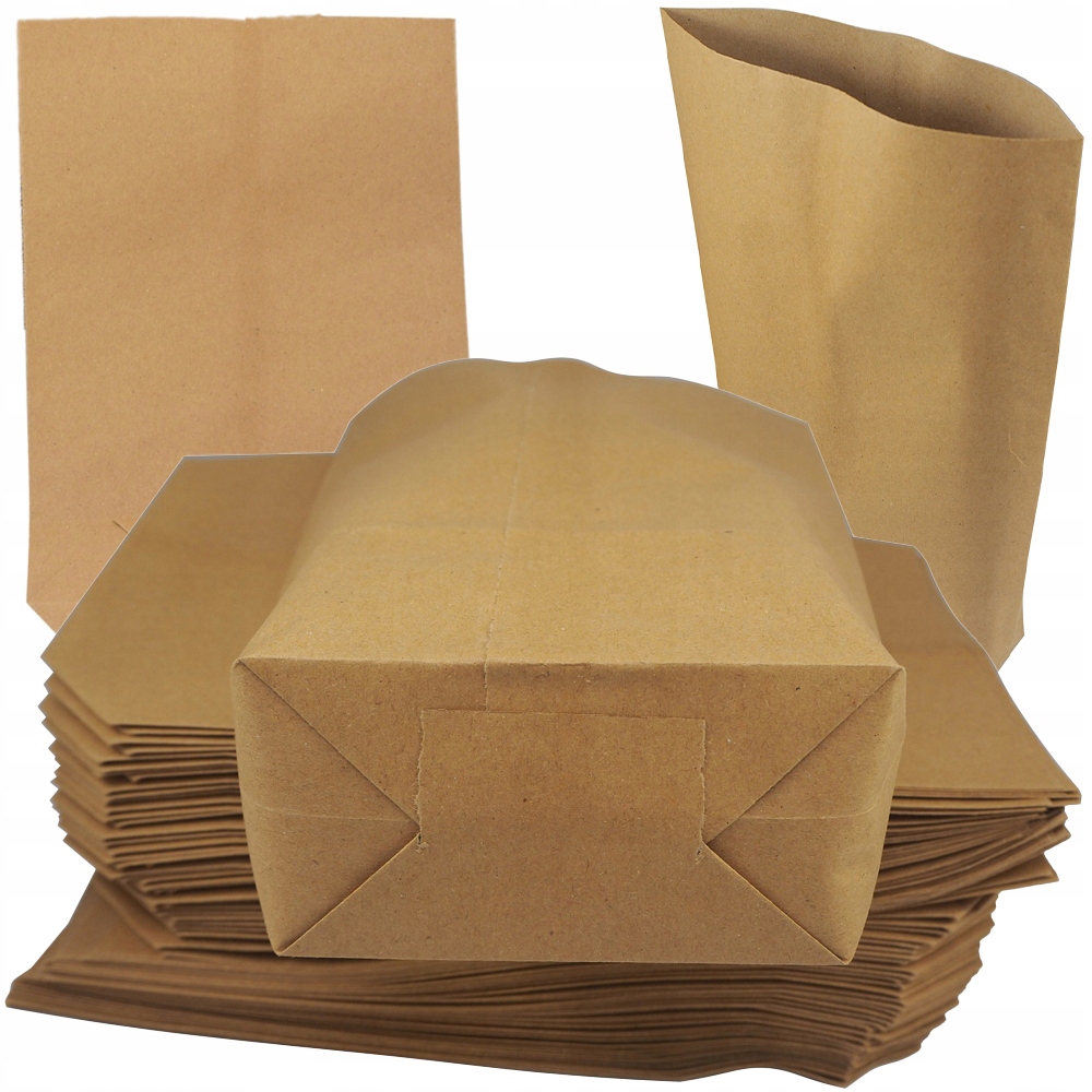 Torebki papierowe klockowe 1 Kg eko opakowanie torba papierowa 10 kg