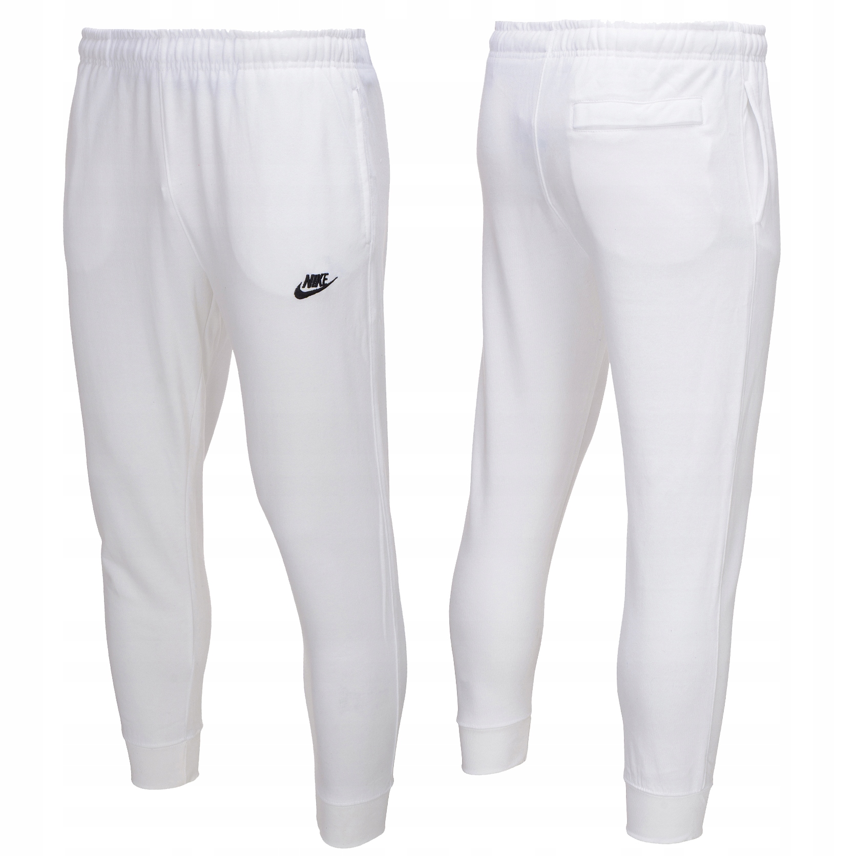

Nike dres spodnie dresowe męskie białe oryginał L