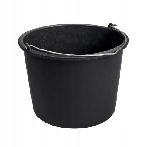 

Wiadro Wiaderko Budowlane Gospodarcze Czarne 16L