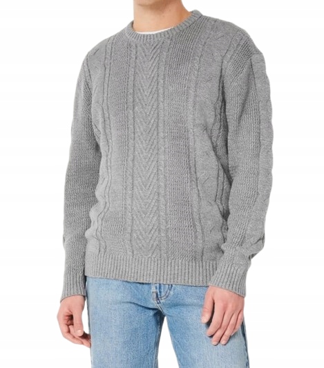 Svetr mikina Abercrombie Hollister L svetr šedý
