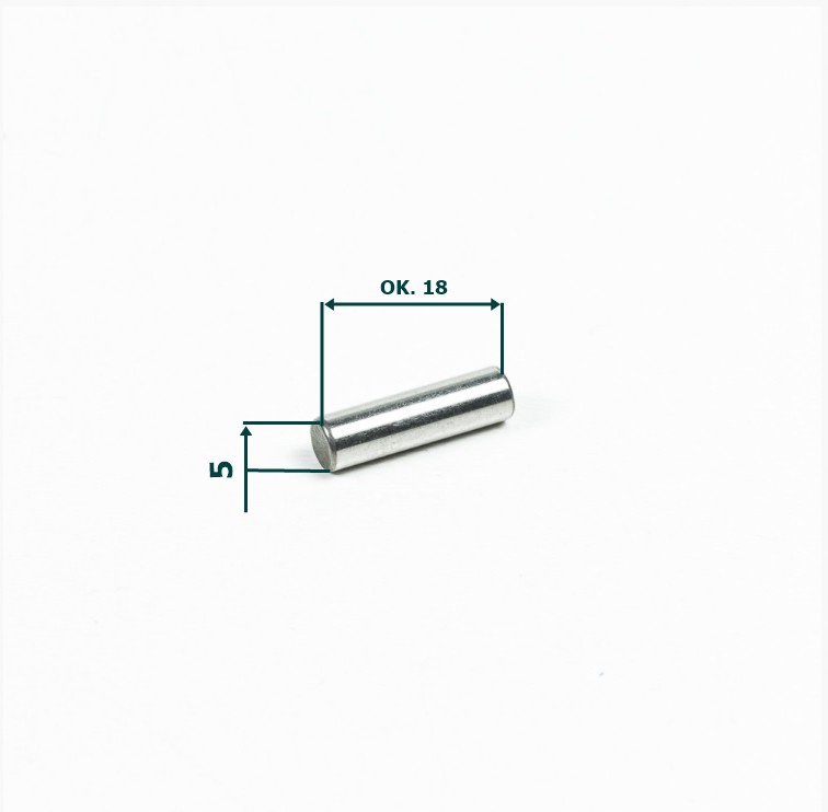 KLIN ZĘBATKI NAPĘDU 5x17.8 mm NAC LS50 LS46 MEX50
