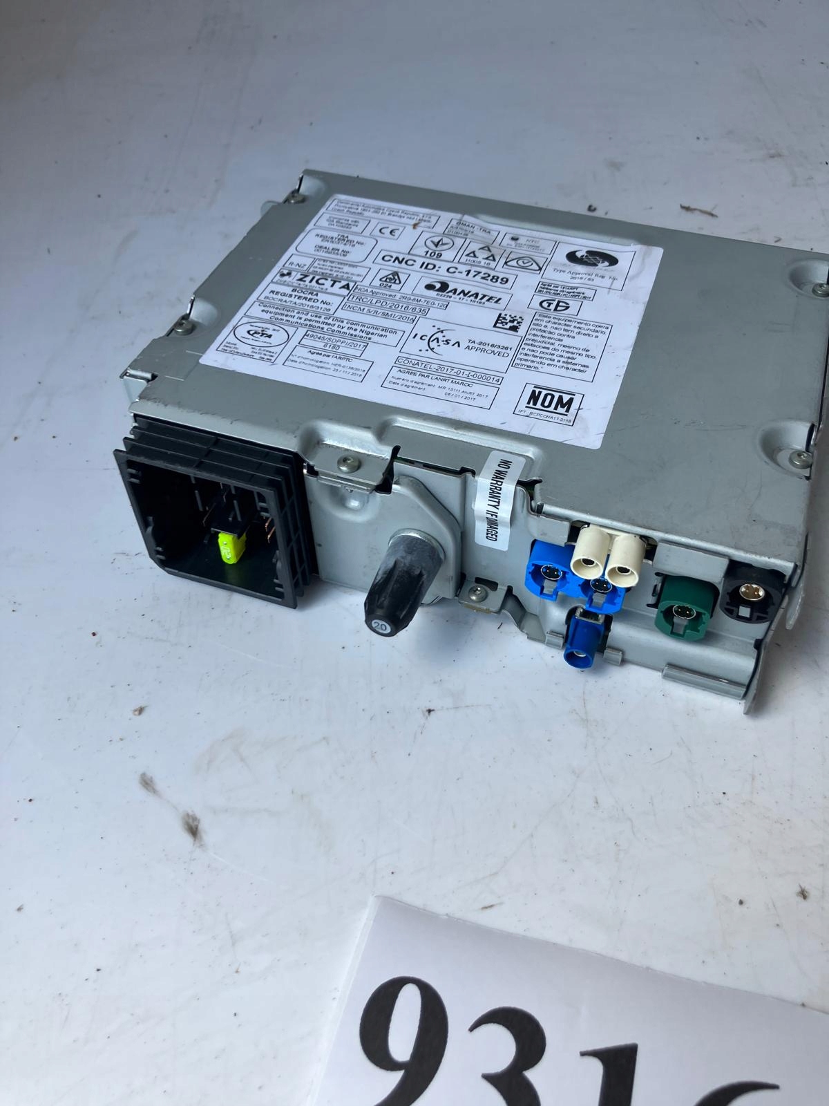 RADIO Navigation NAC WAVE2 PEUGEOT CITROEN 9821908880